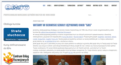 Desktop Screenshot of onjo-sas.com.pl