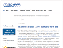 Tablet Screenshot of onjo-sas.com.pl